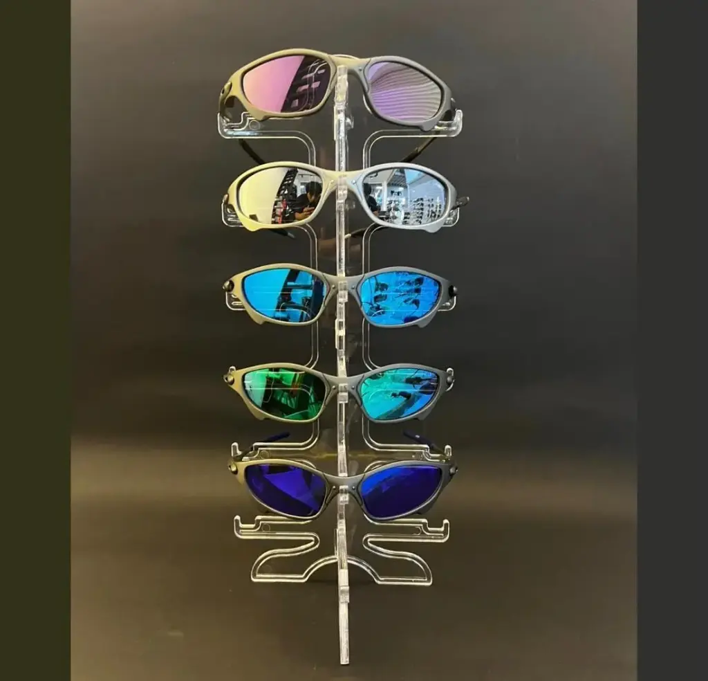 Gafas brasileñas semi metalicas